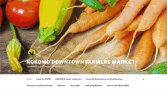 Desktop Screenshot of kokomofarmersmarket.com