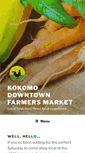 Mobile Screenshot of kokomofarmersmarket.com